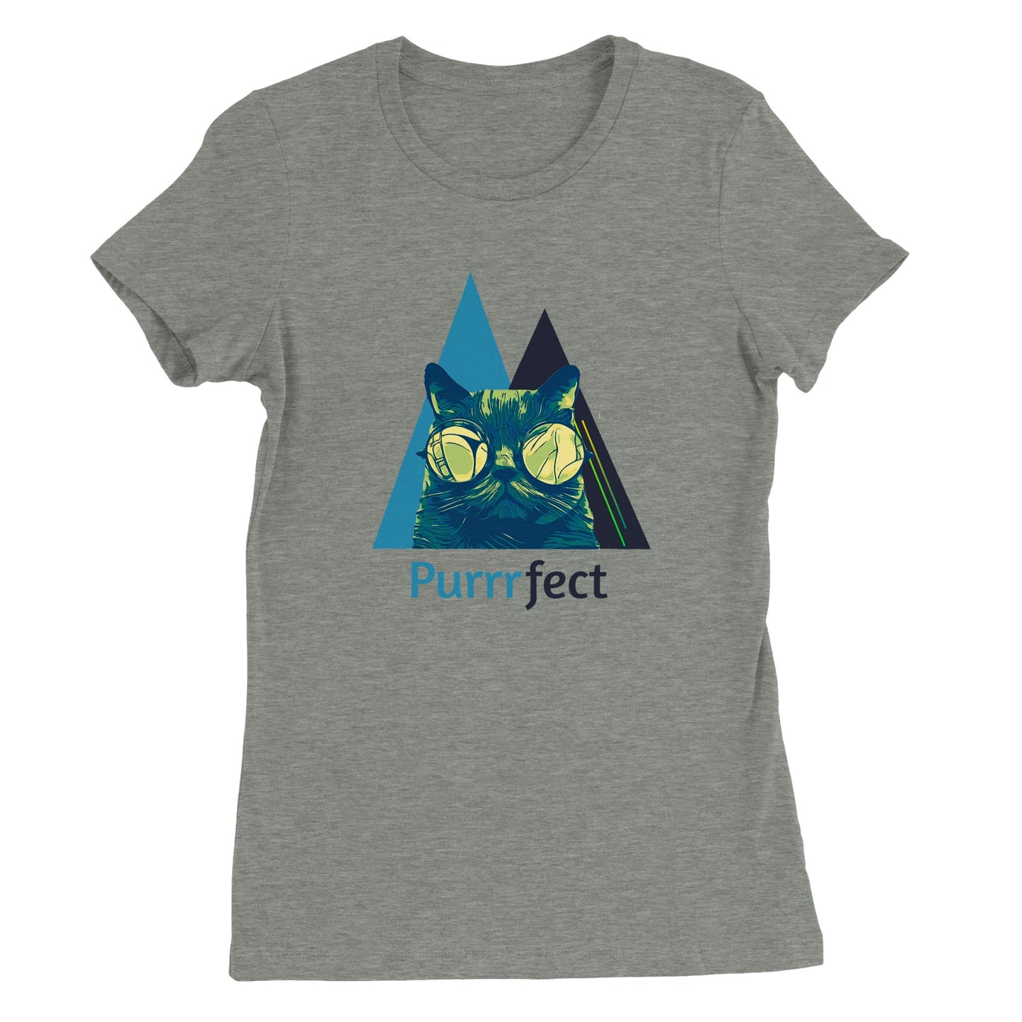 Purrrfect - Premium Women's Crewneck T-shirt