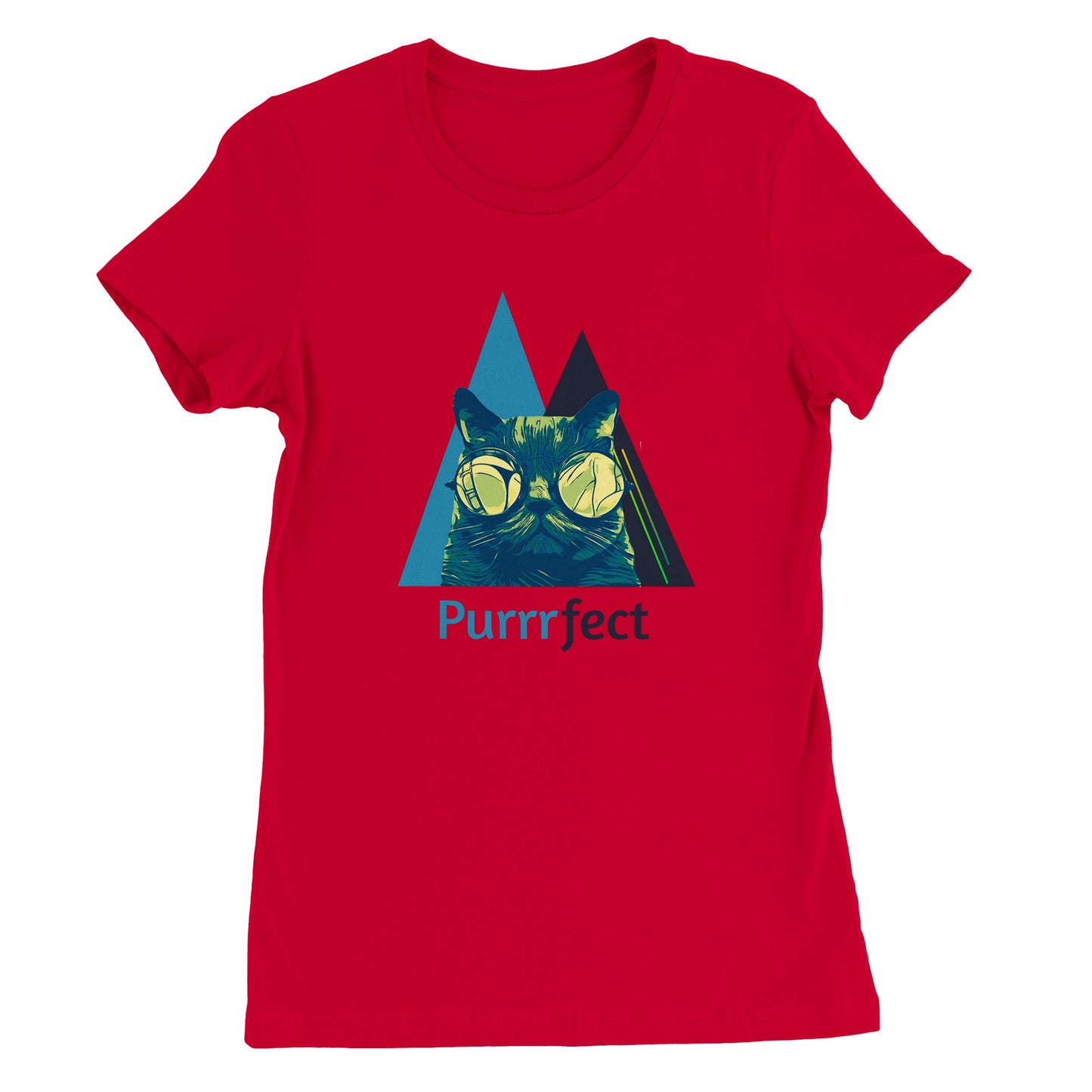 Purrrfect - Premium Women's Crewneck T-shirt