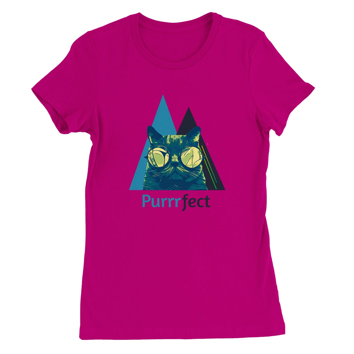 Purrrfect - Premium Women's Crewneck T-shirt